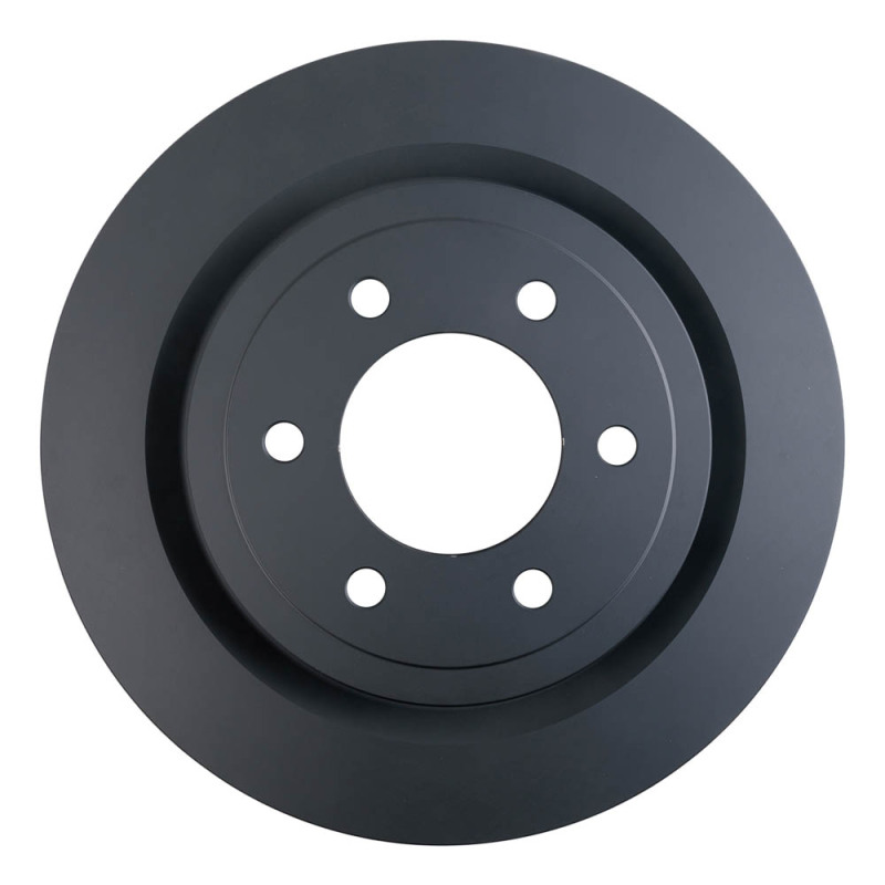 Ford F-150 Brake Rotor (1) - Rear - Timbren - BES Severe-Duty with OnyxBond Coating - Matte Black - `21-`26