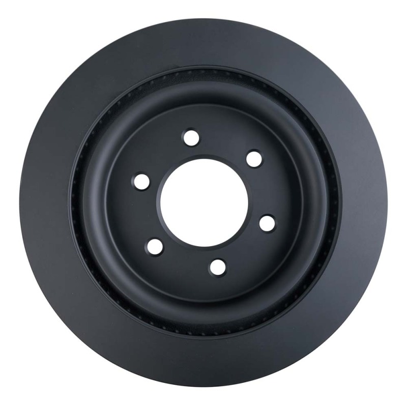 Ford F-150 Brake Rotor (1) - Rear - Timbren - BES Severe-Duty with OnyxBond Coating - Matte Black - `21-`26