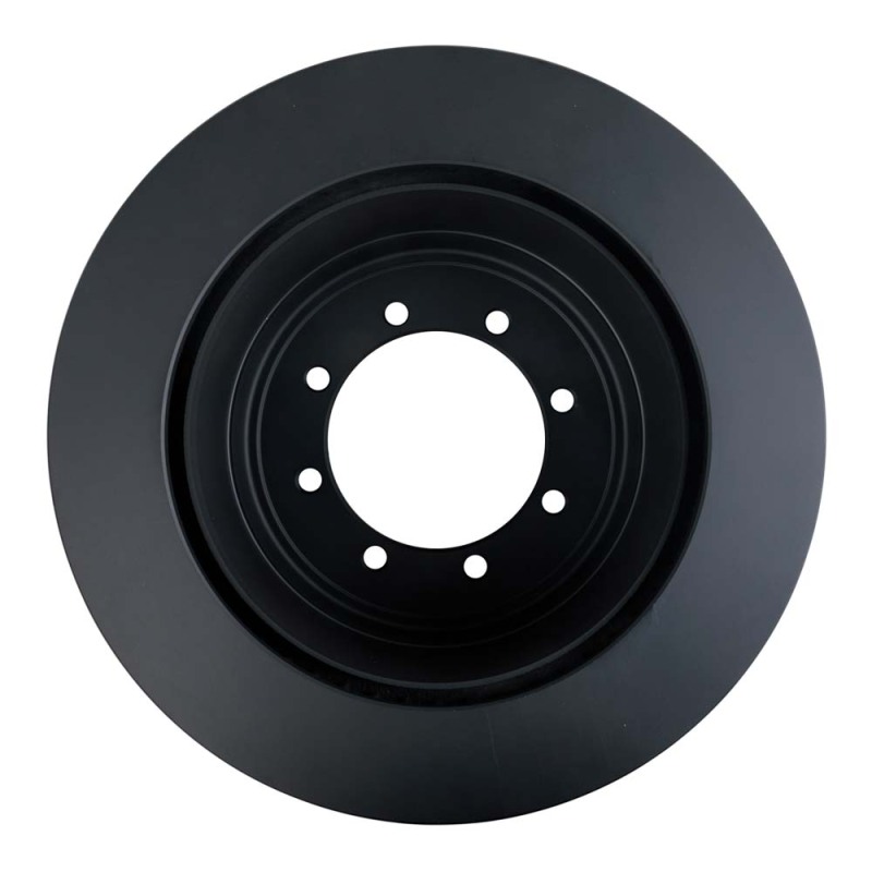 Ford F-350 SD Brake Rotor (1) - Rear - Timbren - BES Severe-Duty Rotors with OnyxBond™ Heat-Resistant Coating - Matte Black - `13-`16