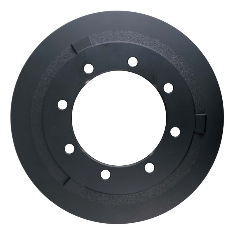 Ford F-350 SD Brake Rotor (1) - Rear - Timbren - BES Severe-Duty Rotors with OnyxBond™ Heat-Resistant Coating - Matte Black - `13-`16