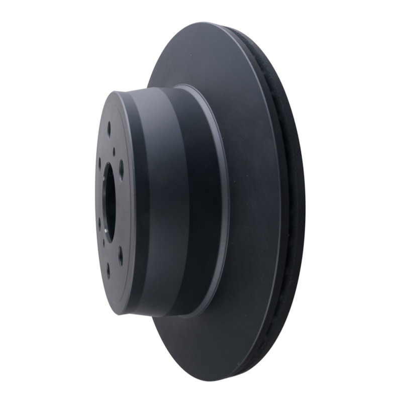 Cadillac Escalade Brake Rotor (1) - Rear - Timbren - BES Severe-Duty with OnyxBond Coating - Matte Black - `07-`20