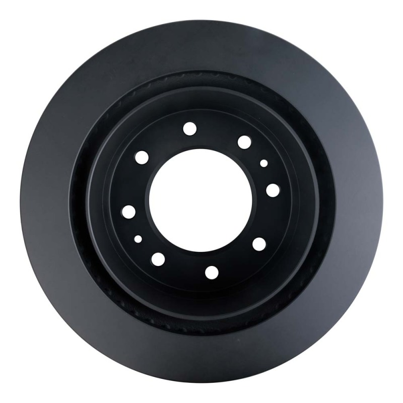 GMC Sierra 2500 HD Brake Rotor (1) - Rear - Timbren - BES Severe-Duty + OnyxBond Coating - Matte Black - `11-`26