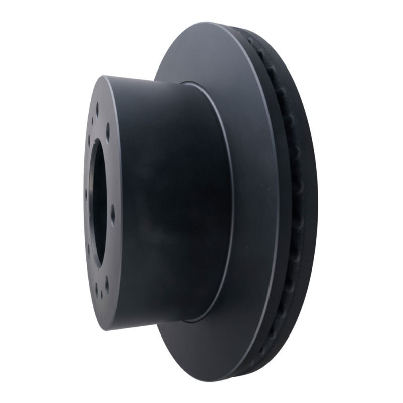 GMC Sierra 2500 HD Brake Rotor (1) - Rear - Timbren - BES Severe-Duty + OnyxBond Coating - Matte Black - `11-`26