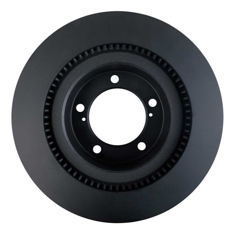 Toyota Land Cruiser Brake Rotor (1) - Front - Timbren - BES Severe-Duty with OnyxBond™ Coating - Matte Black - `16-`21