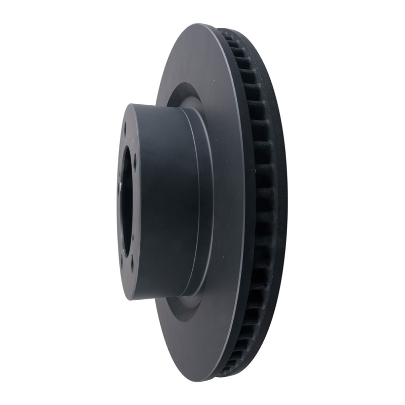 Toyota Land Cruiser Brake Rotor (1) - Front - Timbren - BES Severe-Duty with OnyxBond™ Coating - Matte Black - `16-`21