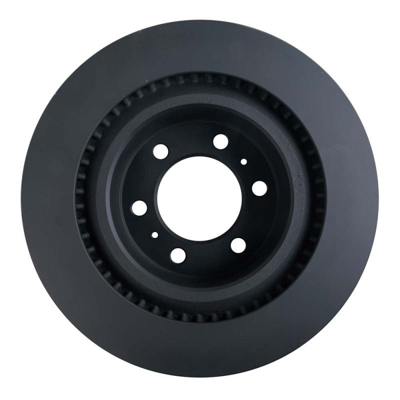 Toyota Tundra Brake Rotor (1) - Front - Timbren - BES Severe-Duty + OnyxBond Coating - Matte Black - `22-`26