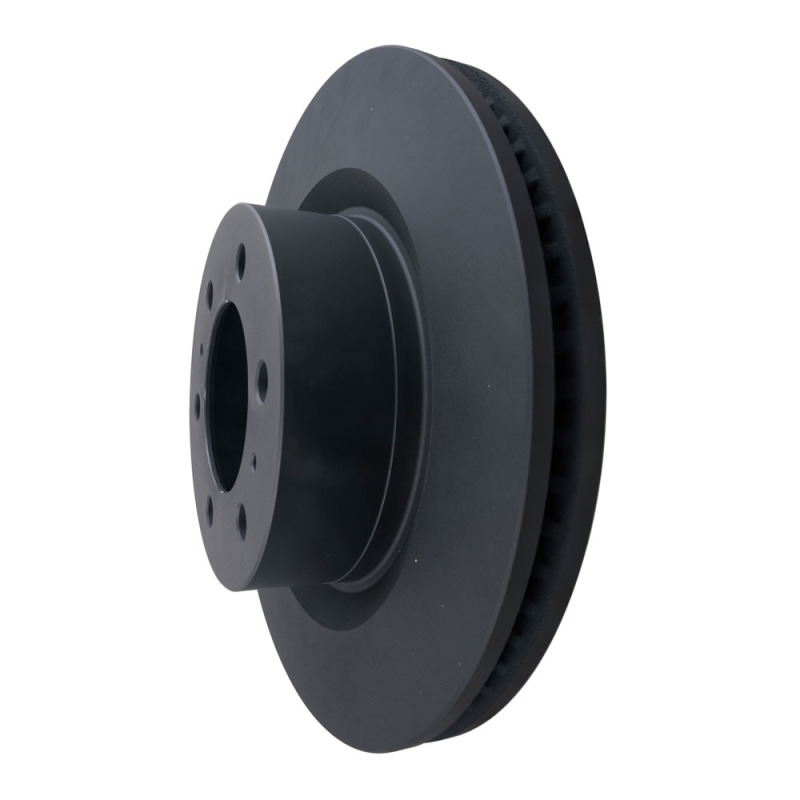 Toyota Tundra Brake Rotor (1) - Front - Timbren - BES Severe-Duty + OnyxBond Coating - Matte Black - `22-`26