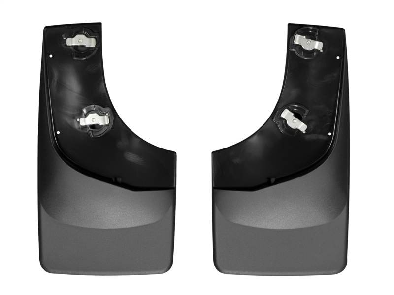Ford F150 Mud Flaps - WeatherTech - No-Drill DigitalFit - Black - `04-`12