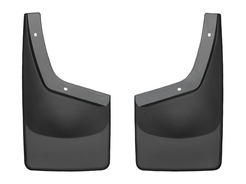 Ford Super Duty F-250 Mud Flap - WeatherTech - No-Drill DigitalFit - Black - `11-`27