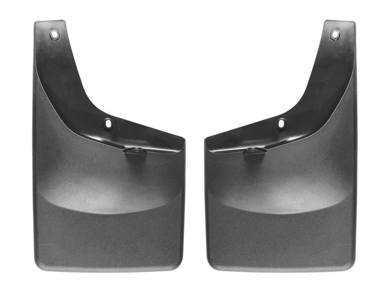Ford F550 Mud Flaps - WeatherTech - No-Drill DigitalFit - Black - `11-`27