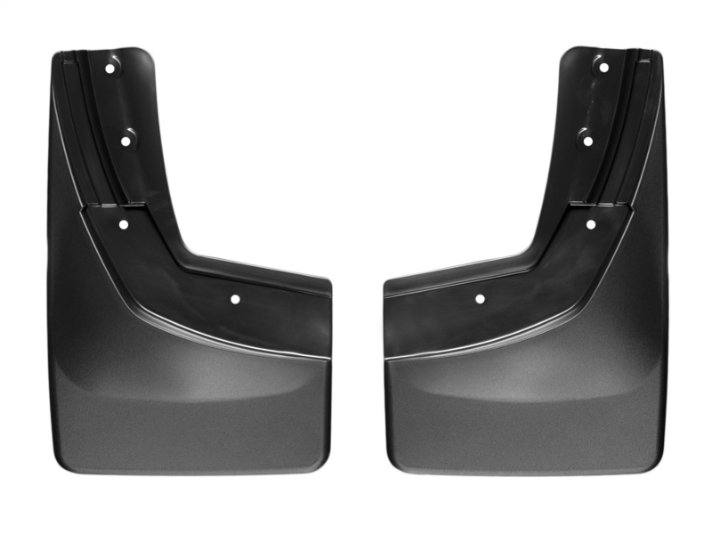 Chevrolet Silverado Mud Flaps - WeatherTech - No-Drill DigitalFit - Black - `14-`27