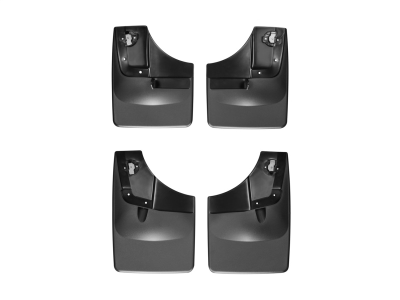 Ford F-150 Mud Flaps - Front + Rear - WeatherTech - No-Drill DigitalFit - 2015