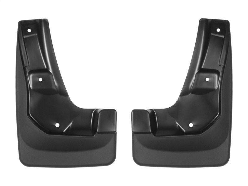Toyota Rav4 Mud Flaps - Front - WeatherTech - No-Drill DigitalFit - Black - `13-`27