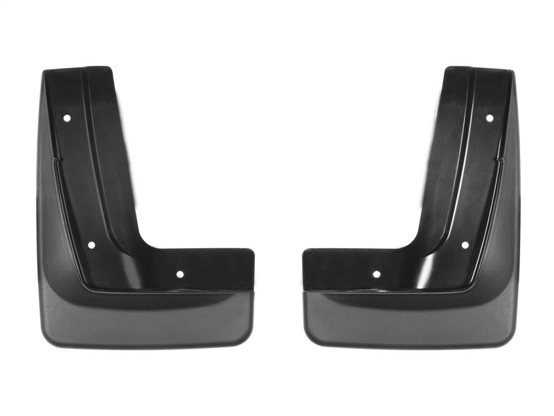 Chevrolet Equinox Mud Flaps - WeatherTech - No-Drill DigitalFit - Black - `10-`16