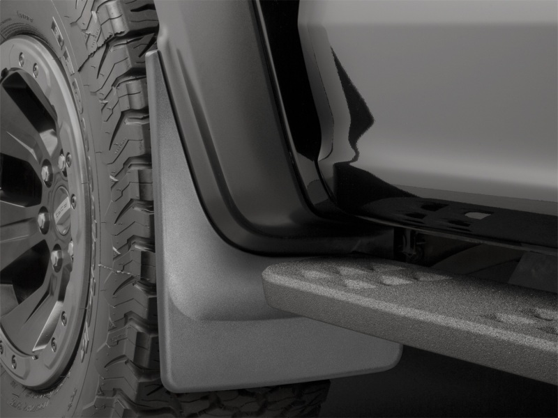 Ford F-150 Mudflaps - WeatherTech - No-Drill DigitalFit - Black - `17-`27