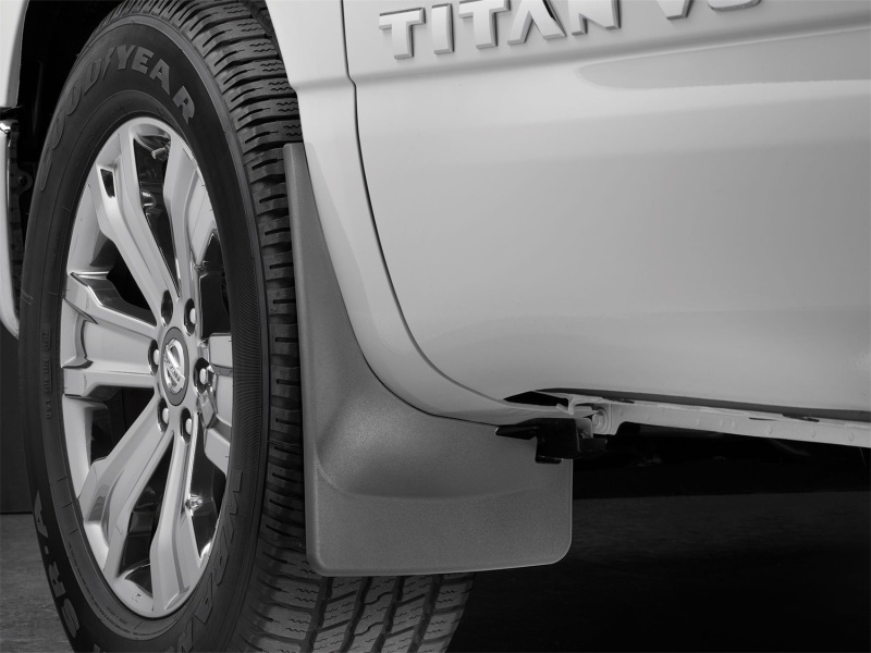 Nissan Titan Mud Flaps - WeatherTech - No-Drill DigitalFit - `17-`27