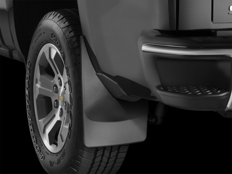 Ford Expedition Mud Flaps - WeatherTech - No-Drill DigitalFit - Black - `18-`27
