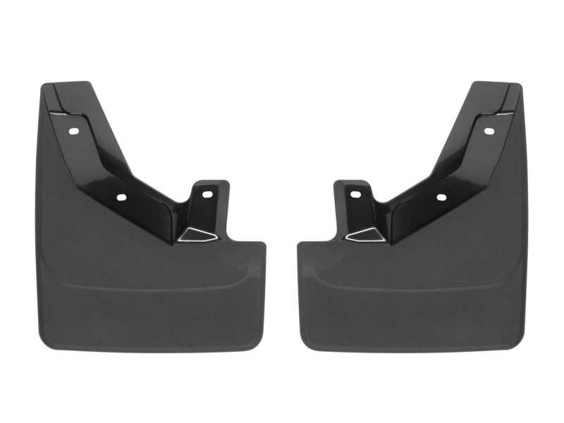 GMC Yukon Denali Mud Flaps - WeatherTech - No-Drill DigitalFit - Black - `21-`27