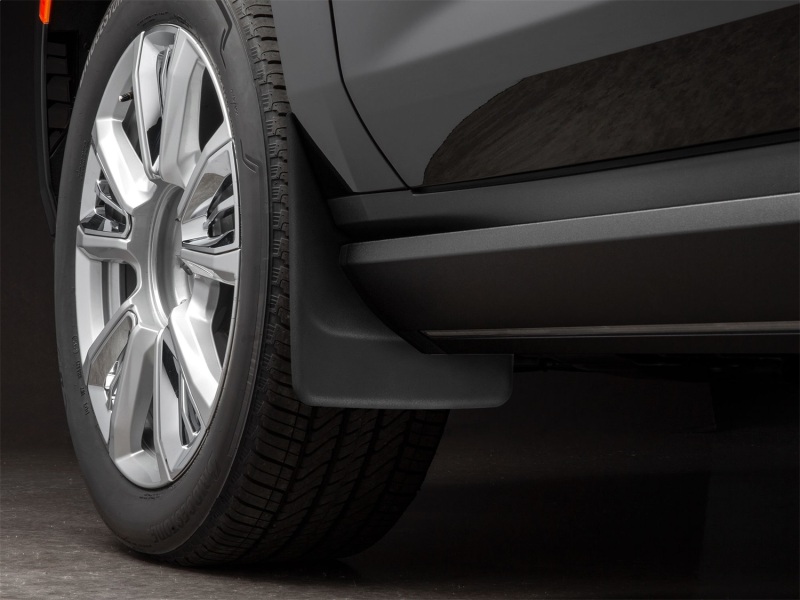 GMC Yukon Denali Mud Flaps - WeatherTech - No-Drill DigitalFit - Black - `21-`27