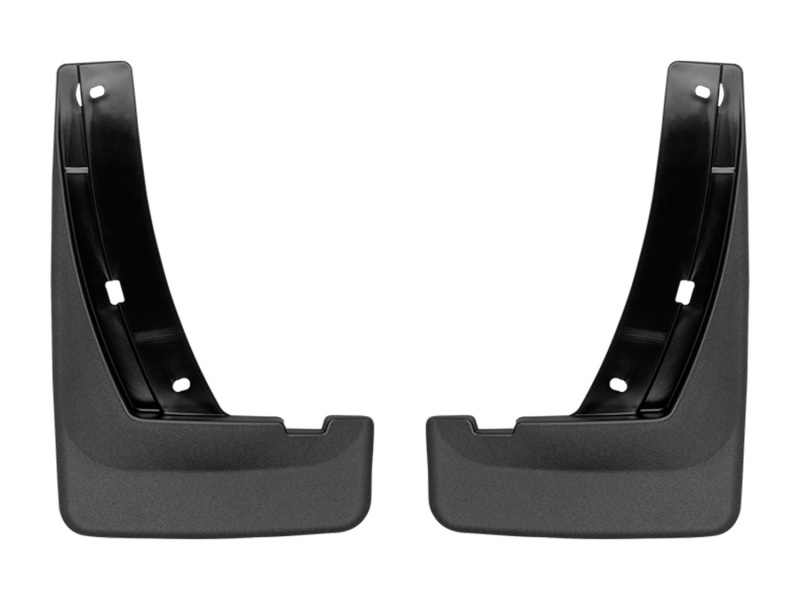 Chevrolet TrailBlazer Mud Flaps - Front - WeatherTech - No-Drill DigitalFit - Black - `21-`27