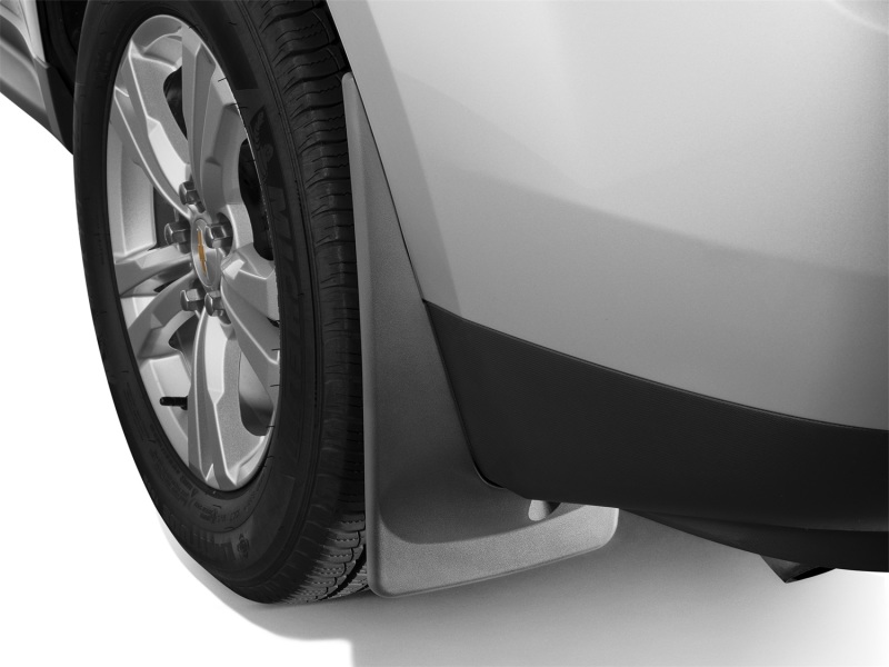 Ford F-150 Mud Flaps - Front + Rear - WeatherTech - No-Drill DigitalFit - Black - `21-`27