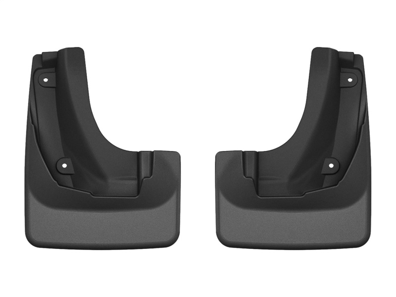 Subaru Forester Mud Flaps - WeatherTech - No-Drill DigitalFit QuickTurn - Black - `25-`27