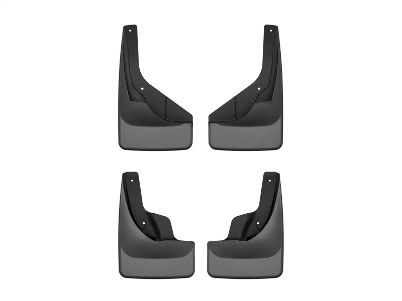 Volkswagen Taos Mudflaps - Front & Rear - WeatherTech - No-Drill DigitalFit - Black - `21-`25