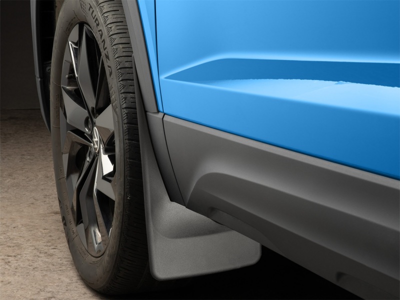 Volkswagen Taos Mud Flaps - Front - WeatherTech - No-Drill DigitalFit® - Black - `21-`25