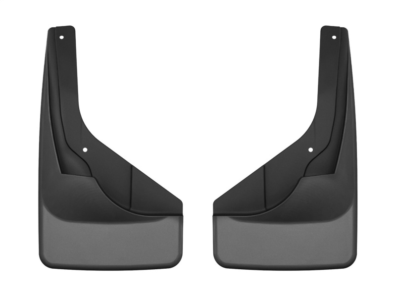 Volkswagen Taos Mud Flaps - Front - WeatherTech - No-Drill DigitalFit® - Black - `21-`25