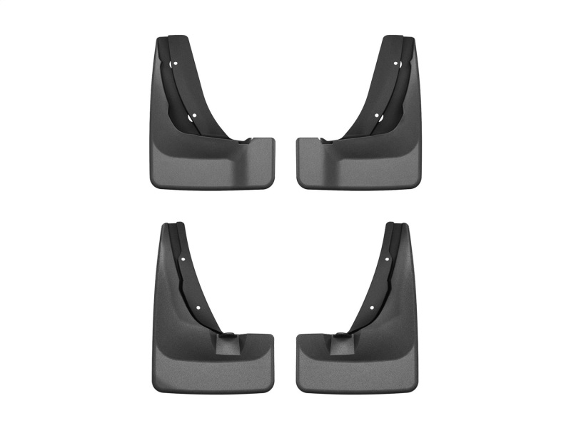 Hyundai Palisade Mudflaps - Front & Rear - WeatherTech - No-Drill DigitalFit - Black - 2026+