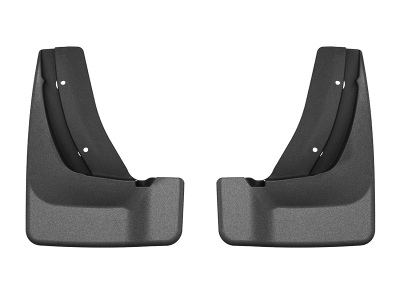 Hyundai Palisade Mudflaps - Front - WeatherTech - No-Drill DigitalFit - Black - 2026+