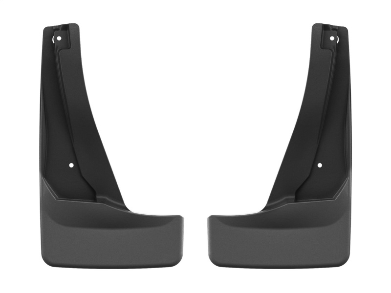 Volkswagen Tiguan Mud Flaps - Front - WeatherTech - No-Drill DigitalFit - Black - `25-`26