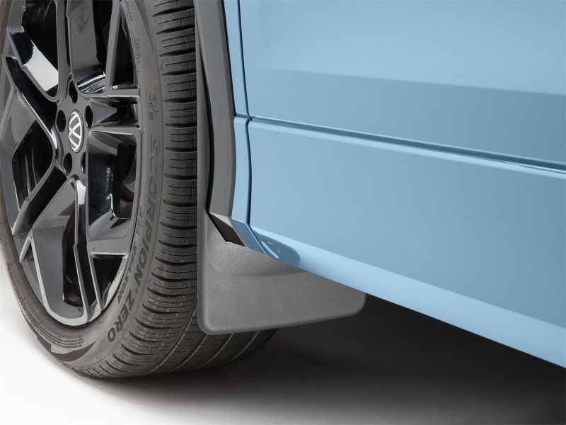 Volkswagen Tiguan Mud Flaps - Front - WeatherTech - No-Drill DigitalFit - Black - `25-`26