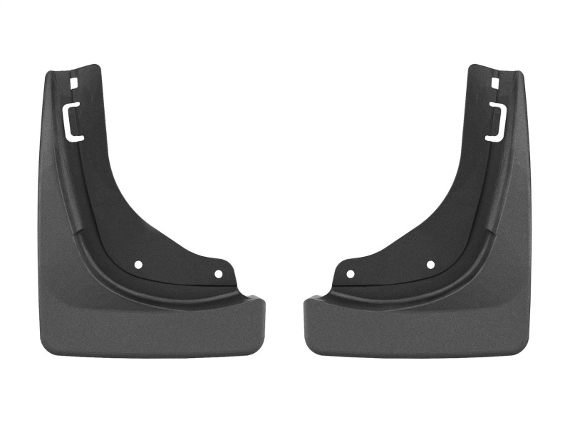 Tesla Model Y Mud Flaps - Front - WeatherTech - No-Drill DigitalFit - Black - 2026+