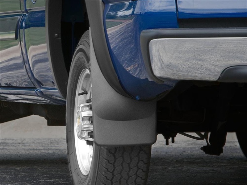 Chevrolet Silverado Classic Mud Flaps - WeatherTech - No-Drill DigitalFit - Black - 2007