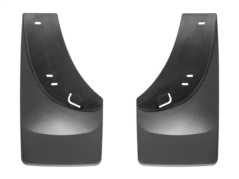 Chevrolet Silverado Classic Mud Flaps - WeatherTech - No-Drill DigitalFit - Black - 2007