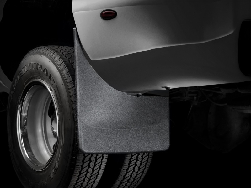 Chevrolet Silverado Mud Flaps - WeatherTech - DigitalFit No-Drill - Black - `99-`07