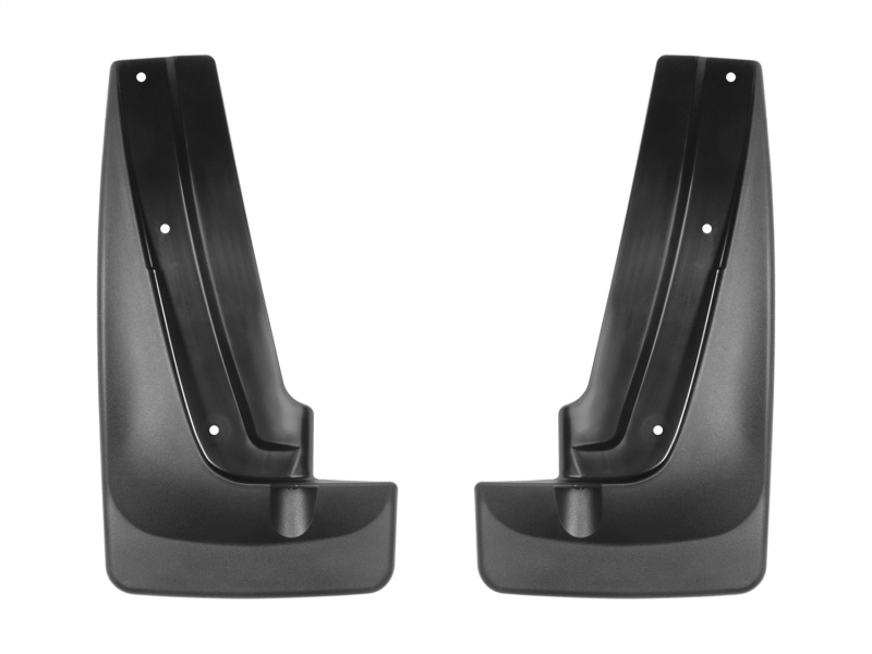 Chevrolet Equinox Mudflaps - WeatherTech - No-Drill DigitalFit - Black - `10-`16