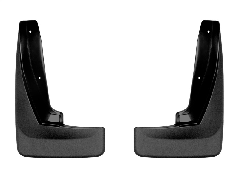 Volkswagen Tiguan Mud Flaps - Rear - WeatherTech - No-Drill DigitalFit - Black - `18-`27