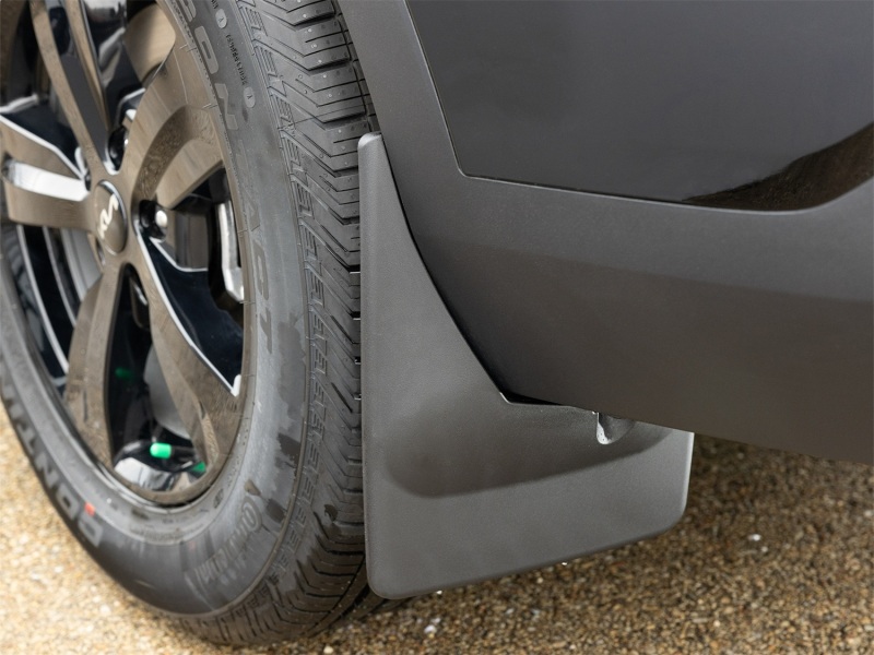 Kia Sorento Mud Flaps - Rear - WeatherTech - No-Drill DigitalFit - Black - `24-`26