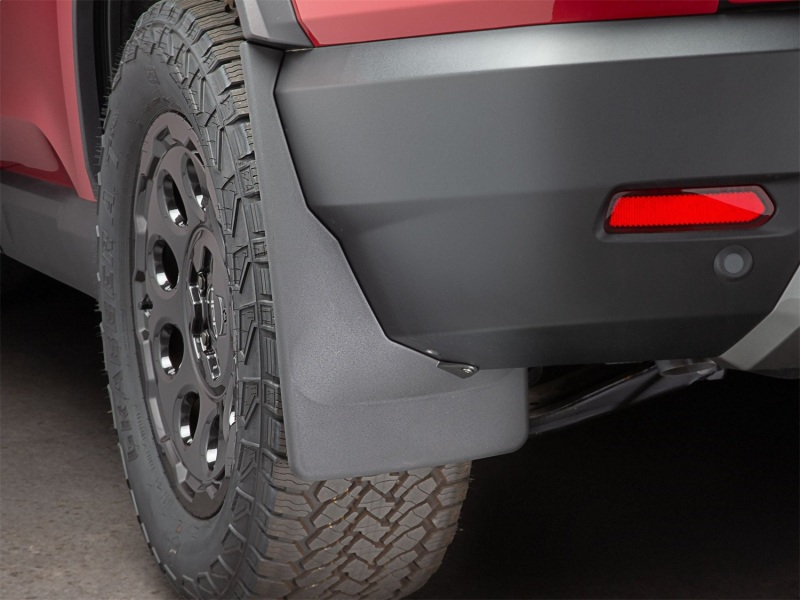 Honda Passport Mud Flaps - Rear - WeatherTech - No-Drill DigitalFit - Black - 2026+