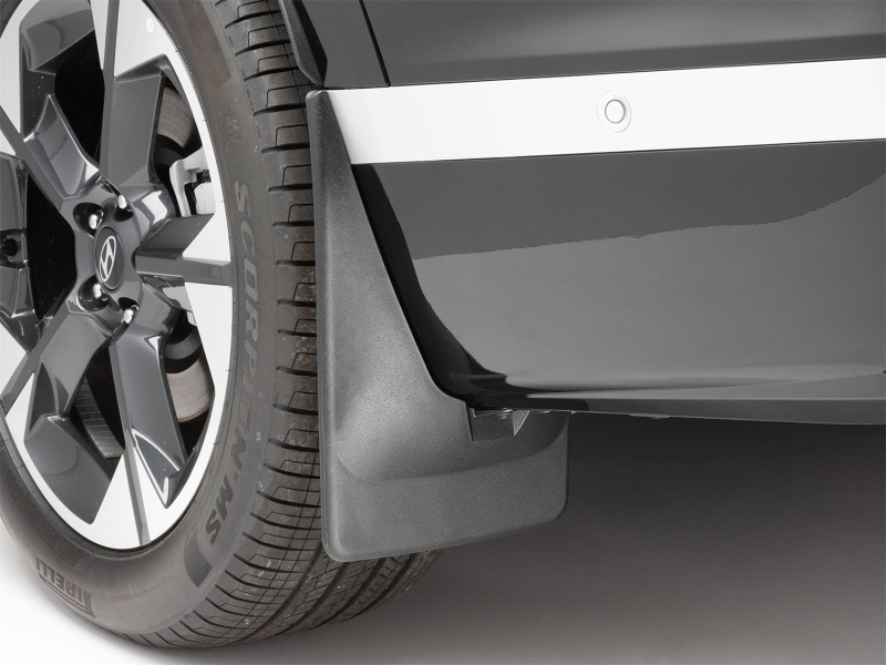 Hyundai Palisade Mud Flap - Rear - WeatherTech - No-Drill DigitalFit - Black - 2026+