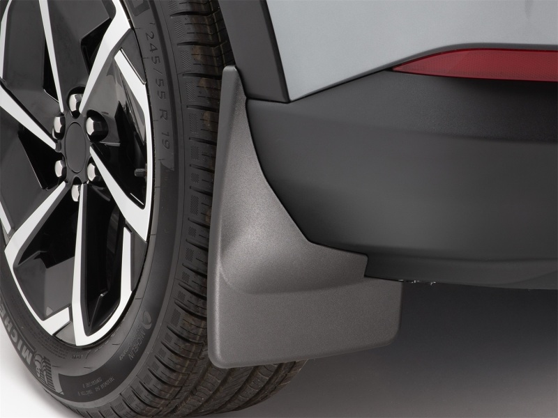 Chevrolet Equinox EV Mud Flaps - Rear - WeatherTech - No-Drill DigitalFit - Black - `24-`26