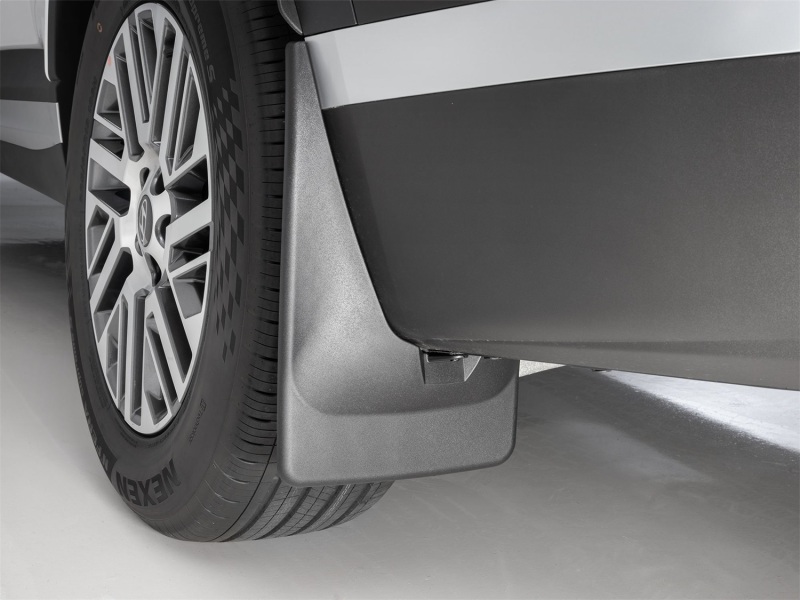 Hyundai Palisade Mud Flaps - Rear - WeatherTech - No-Drill DigitalFit - Black - 2026+