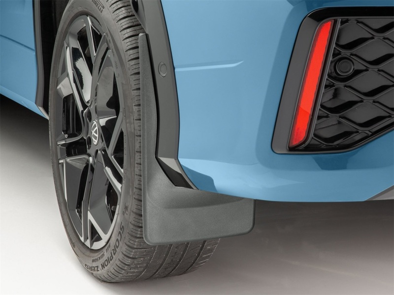 Volkswagen Tiguan Mud Flaps - Rear - WeatherTech - No-Drill DigitalFit - Black - `25-`26