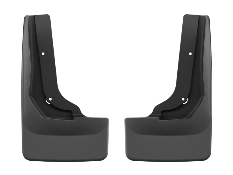 Volkswagen Tiguan Mud Flaps - Rear - WeatherTech - No-Drill DigitalFit - Black - `25-`26
