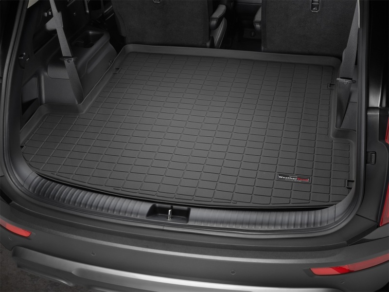 Kia Telluride Cargo Liner - Behind 2nd Row - WeatherTech - Black - `20-`27