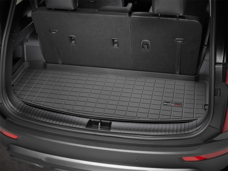 Kia Telluride Cargo Liner - Behind 3rd Row - WeatherTech - Black - `20-`27