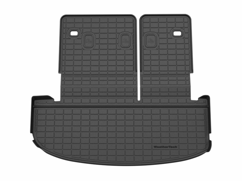 Kia Telluride Seatback Cargo Liner - WeatherTech - HP - Black - `20-`25