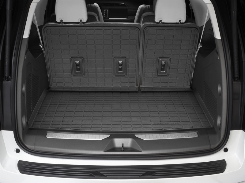 Kia Telluride Seatback Cargo Liner - WeatherTech - HP - Black - `20-`25